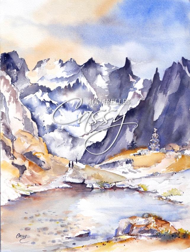 Lacs des Cheserys 2024 - 41 cm X 31 cm